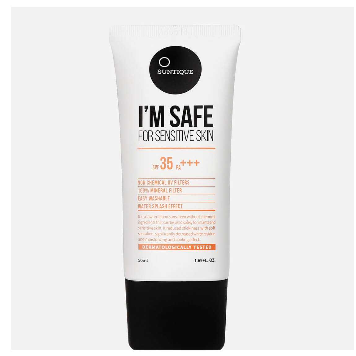 Suntique I’m Safe for Sensitive Skin SPF35 PA+++ 50ml - Simpli Cosmetics Kenya Suntique I’m Safe for Sensitive Skin SPF35 PA+++ 50ml