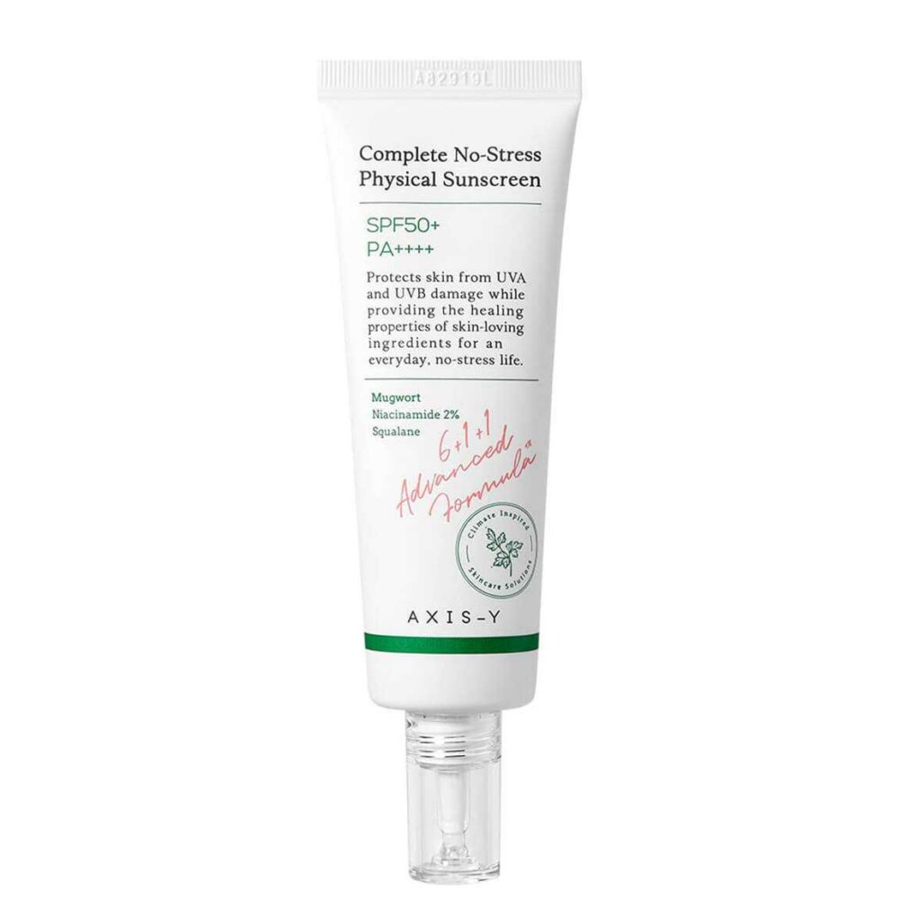 Axis-Y Complete No-Stress Physical Sunscreen SPF50+ PA++++ 50ml