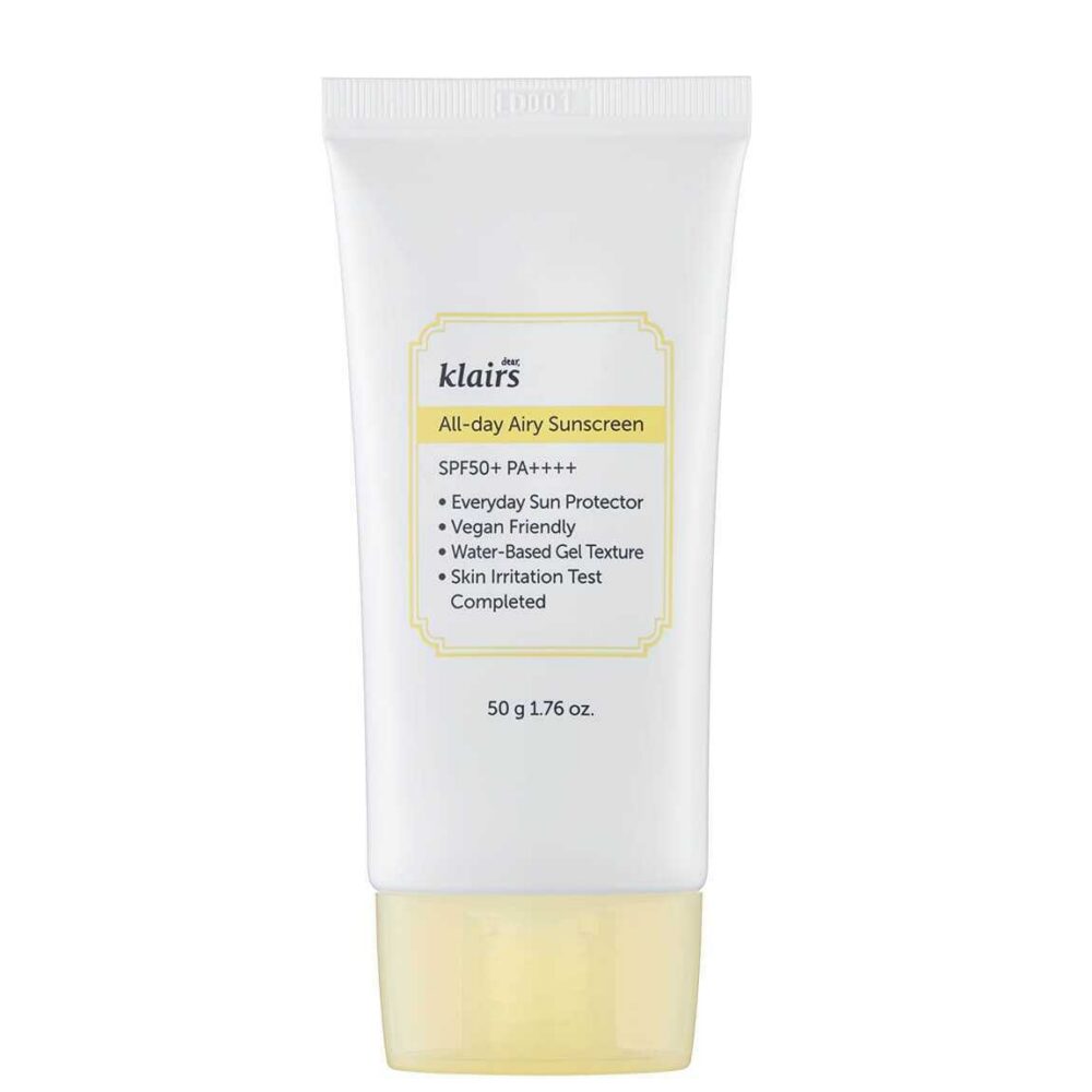 Dear Klairs All-day Airy Sunscreen SPF50+ PA++++ 50g