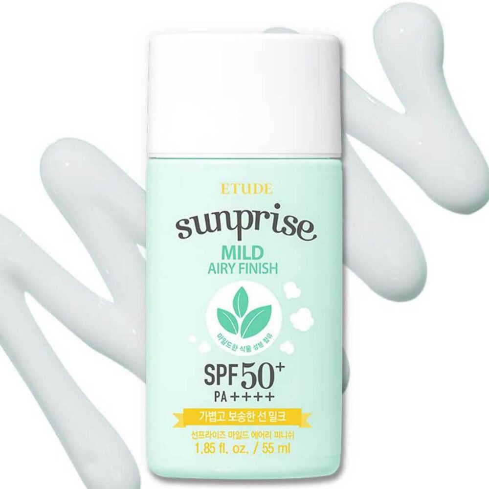 Etude Sunprise Mild Airy Finish Sun Milk SPF50+ PA++++ 55ml