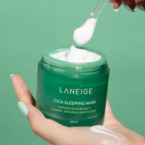 Laneige Cica Sleeping Mask 60ml - Simpli Cosmetics Kenya Laneige Cica Sleeping Mask 60ml - Image 4