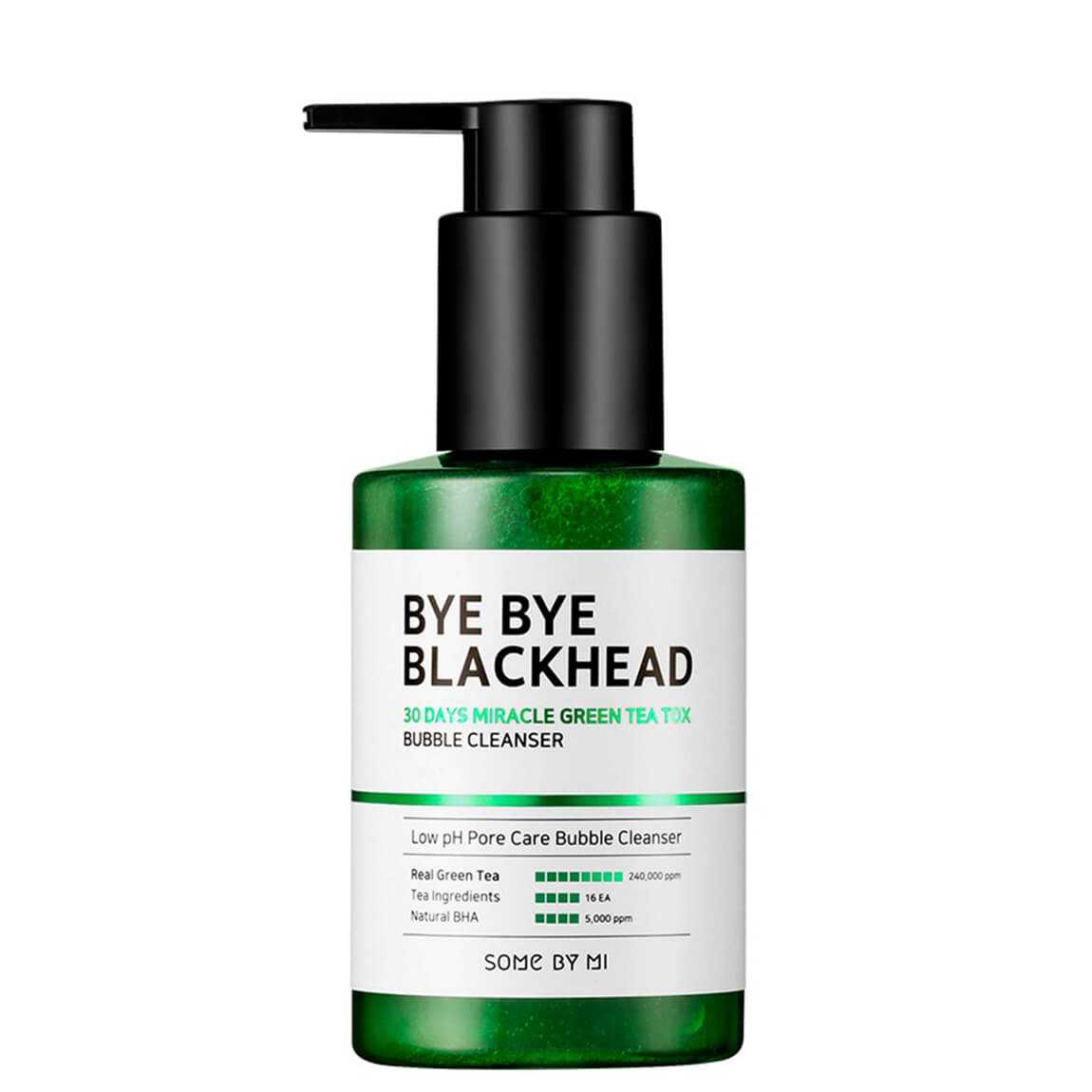Some By Mi Bye Bye Blackhead 30 Days Miracle Bubble Cleanser 120ml - Simpli Cosmetics Kenya Some By Mi Bye Bye Blackhead 30 Days Miracle Bubble Cleanser 120ml