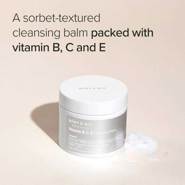 Mary&May Vitamin B.C.E Cleansing Balm 120g - Simpli Cosmetics Kenya Mary&May Vitamin B.C.E Cleansing Balm 120g - Image 4