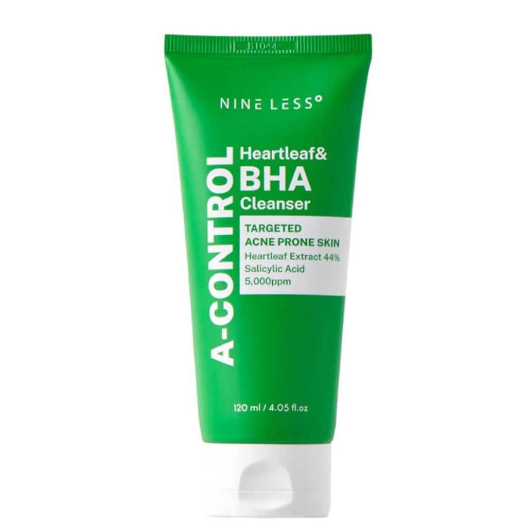 Nineless A-Control Heartleaf & BHA Cleanser 120ml