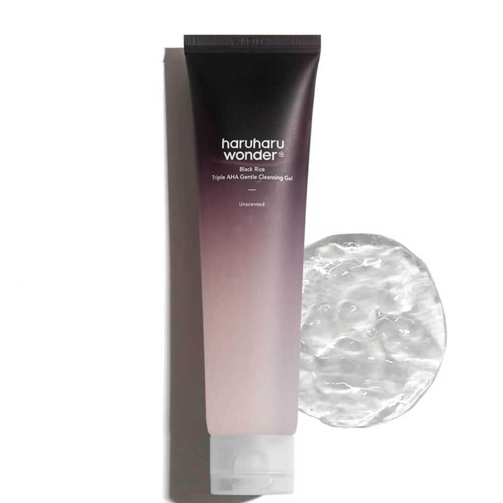 Haruharu Wonder Black Rice Triple AHA Gentle Cleansing Gel 100ml