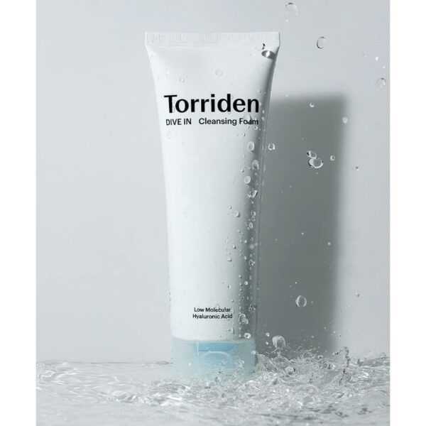 Torriden Low Molecular Hyaluronic Acid Cleansing Foam 150ml - Simpli Cosmetics Kenya Torriden Low Molecular Hyaluronic Acid Cleansing Foam 150ml - Image 4