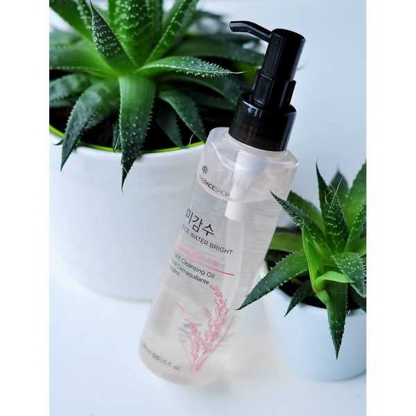 The Face Shop Rice Water Bright Light Cleansing Oil 150ml - Simpli Cosmetics Kenya The Face Shop Rice Water Bright Light Cleansing Oil 150ml - Image 3