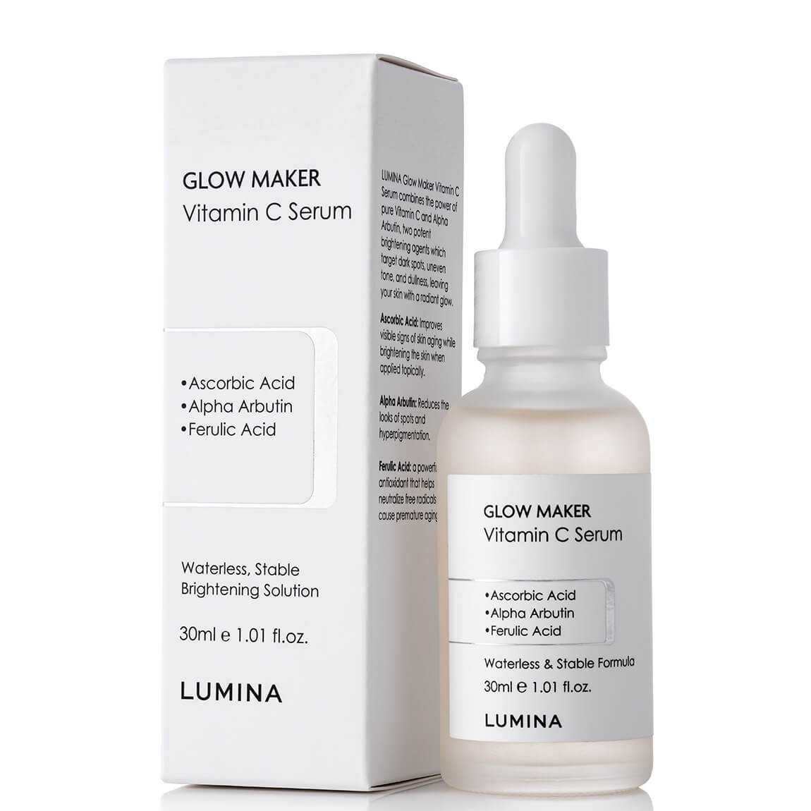 Lumina Glow Maker Vitamin C Serum 30ml - Simpli Cosmetics Kenya Lumina Glow Maker Vitamin C Serum 30ml