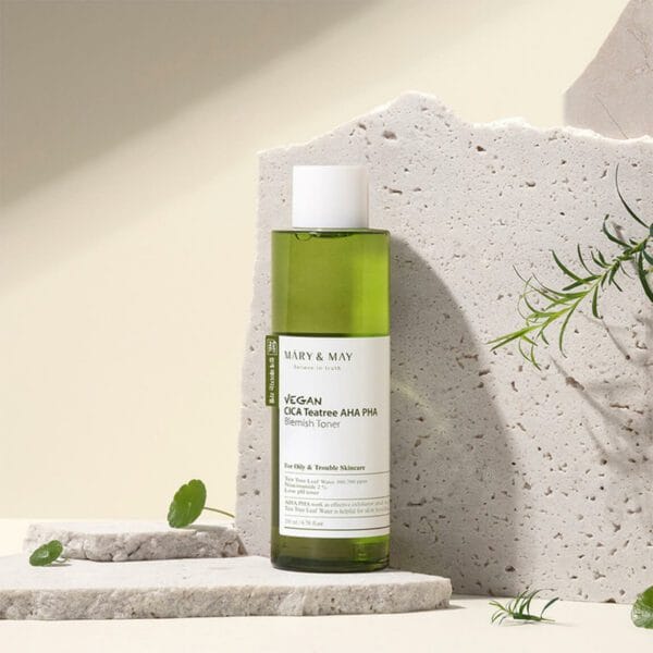 Mary&May Cica Tea Tree AHA PHA Blemish Toner 200ml - Image 4