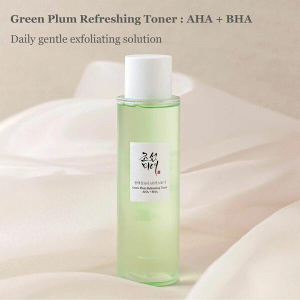 Beauty of Joseon Green Plum Refreshing Toner AHA + BHA 150ml - Simpli Cosmetics Kenya Beauty of Joseon Green Plum Refreshing Toner AHA + BHA 150ml - Image 3