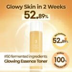 Numbuzin No.3 Super Glowing Essence Toner 200ml - Simpli Cosmetics Kenya Numbuzin No.3 Super Glowing Essence Toner 200ml - Image 6
