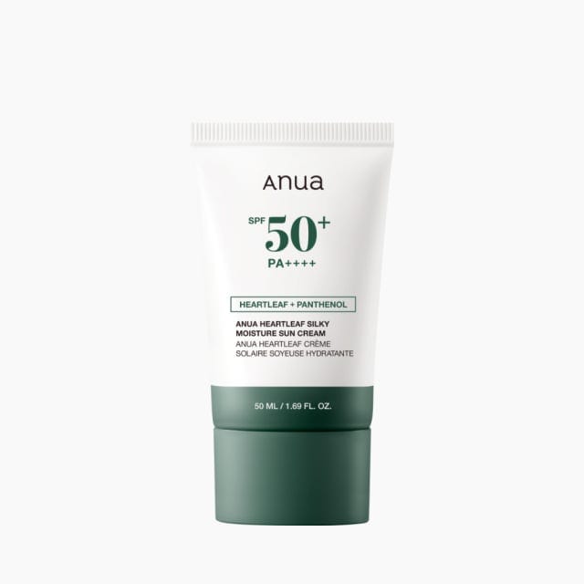 Anua Heartleaf Silky Moisture Sun Cream SPF50+ PA++++