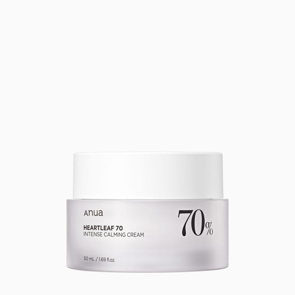 Anua Heartleaf 70% Intense Calming Cream 50 ml jar