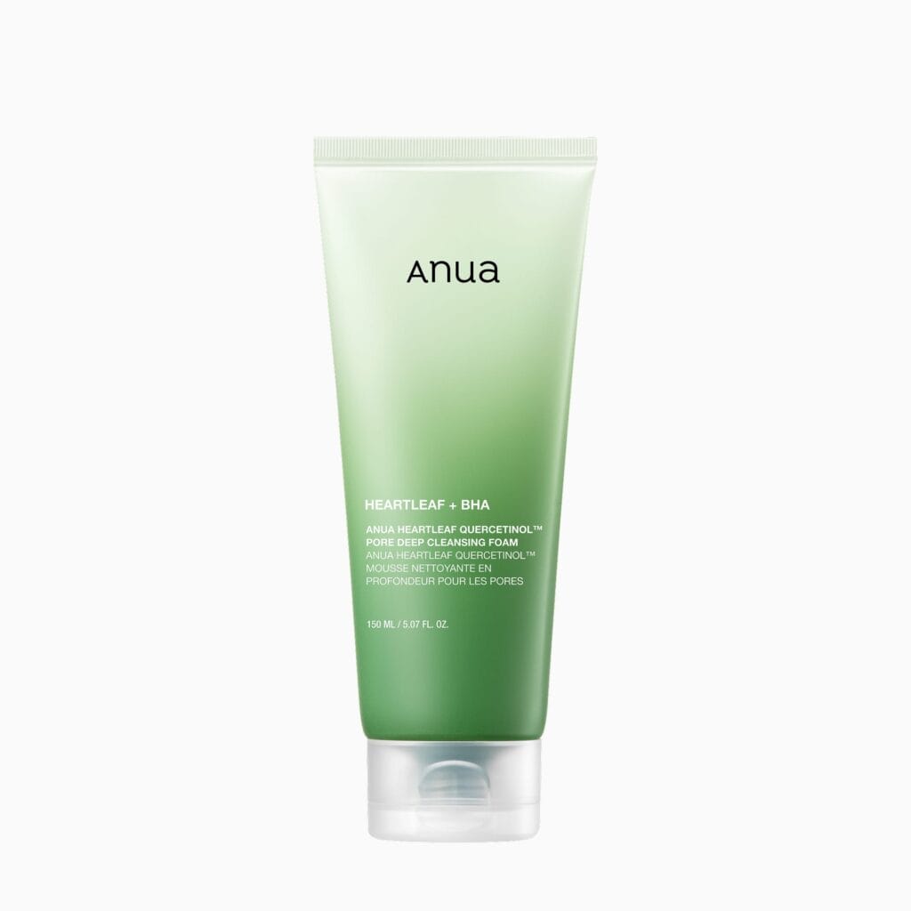 Anua Heartleaf Quercetinol Pore Deep Cleansing Foam 150 ml tube
