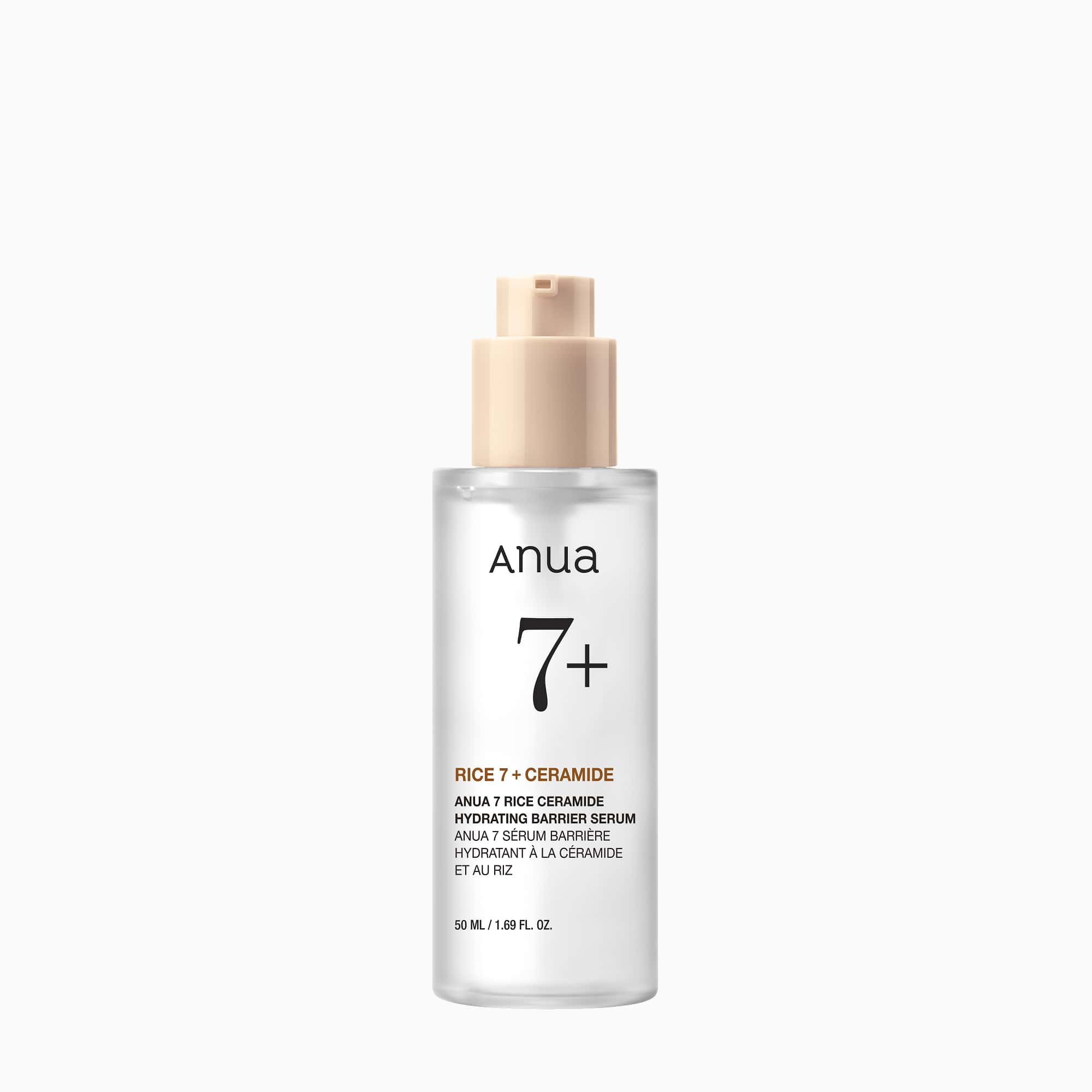 ANUA Rice Ceramide 7 Hydrating Barrier Serum 50ml - Simpli Cosmetics Kenya Anua Rice Ceramide 7 Hydrating Barrier Serum 50 ml bottle