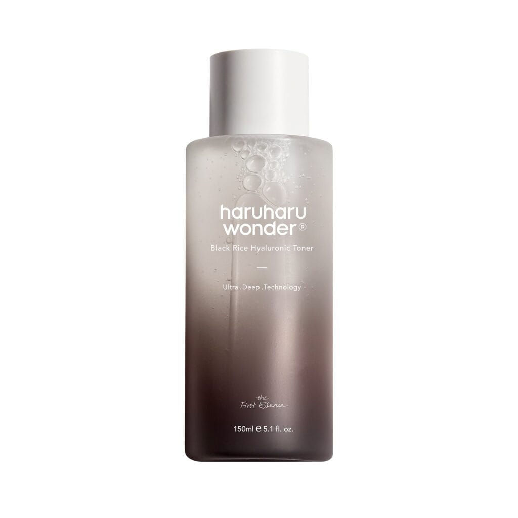 Haruharu Wonder Black Rice Hyaluronic Toner 150 ml bottle