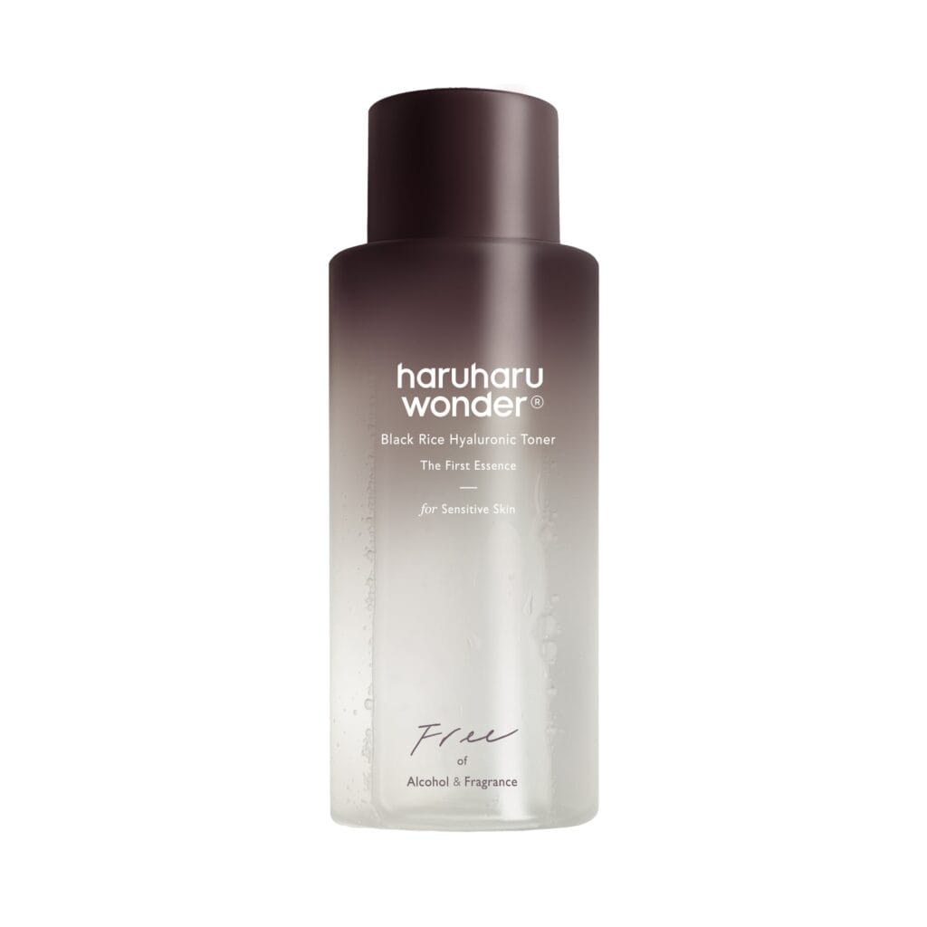 Haruharu Wonder Black Rice Hyaluronic Toner Free of Alcohol & Fragrance 150 ml bottle