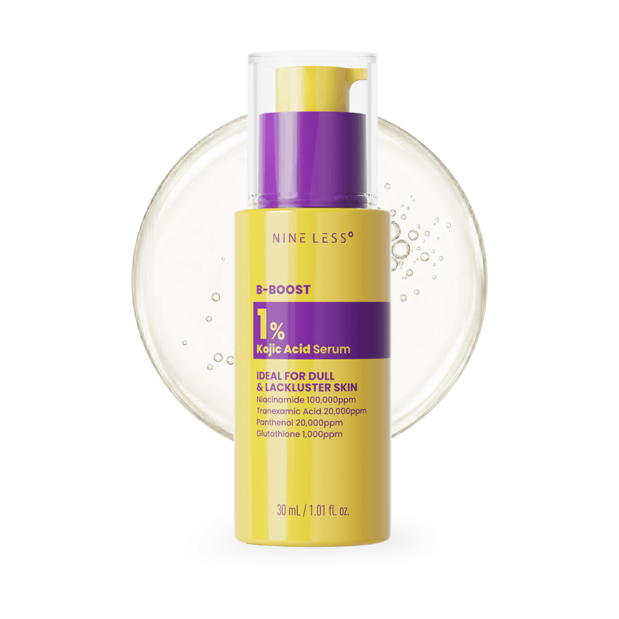 NINELESS B-BOOST 1% Kojic Acid Serum 30 ml bottle
