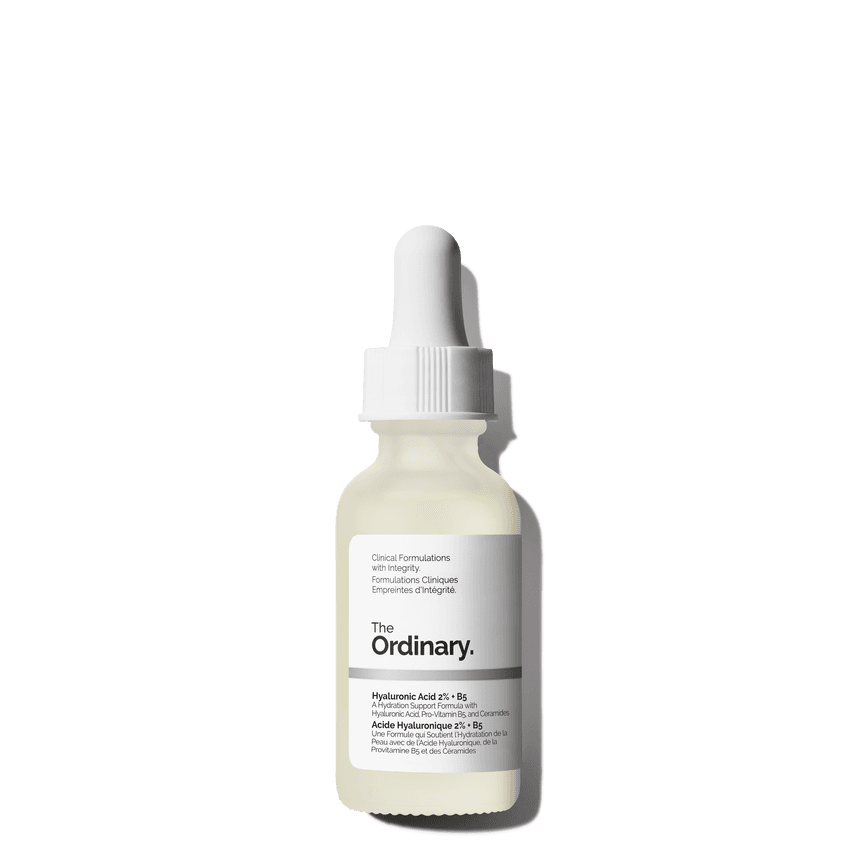 The Ordinary Hyaluronic Acid 2% + B5 with Ceramides 30 ml serum bottle