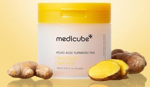 Medicube Kojic Acid Turmeric Toner Pad