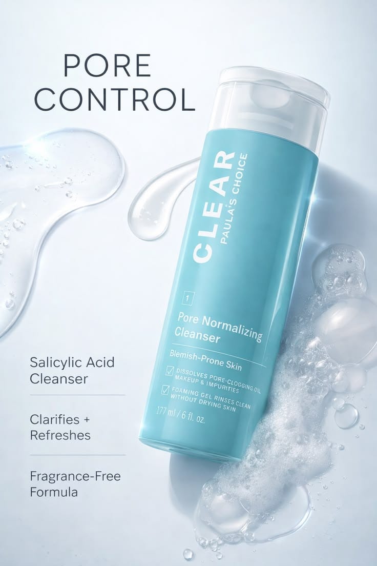 Paula's Choice CLEAR Pore Normalizing Cleanser bottle